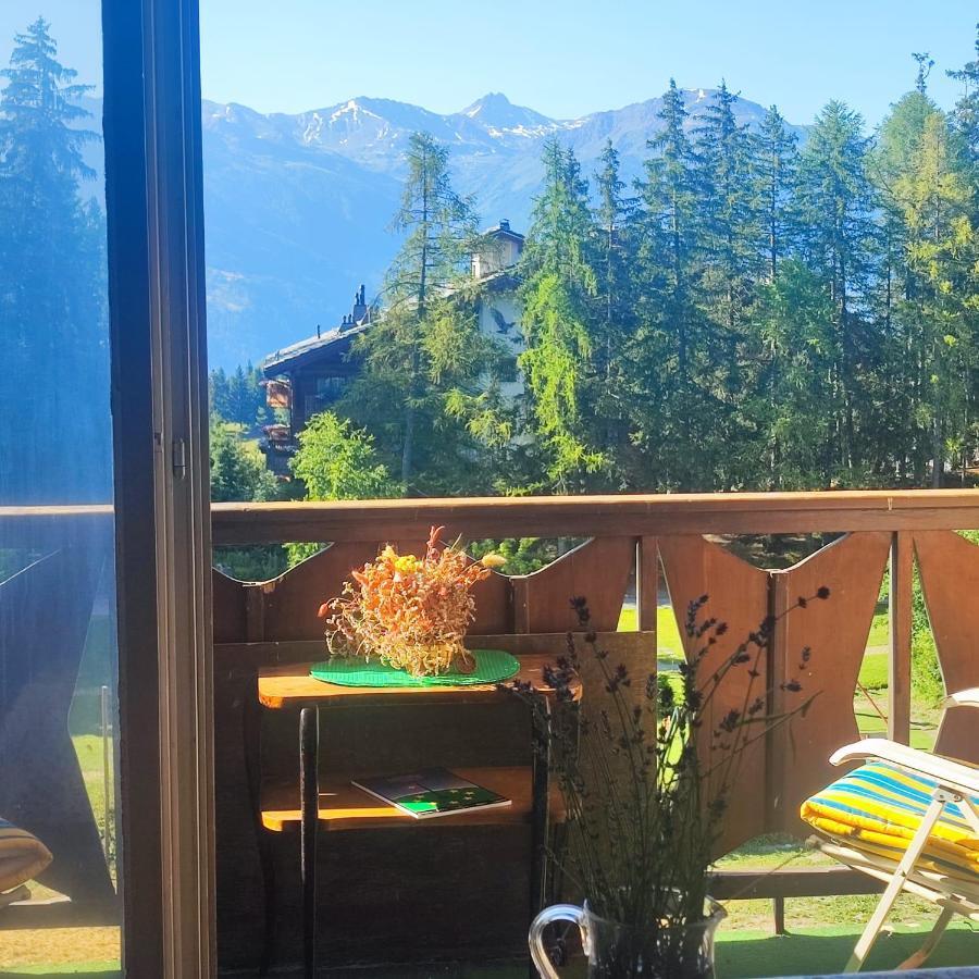 Ferienwohnung Bellevue Crans-Montana Exterior foto